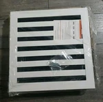 Buildmart 14X14 Modern Ac Vent Cover - Decorative White Air. Fixed Price $59.99.