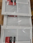 (3) Everbilt 12 In. X Steel Return Air Grille White Paintable Ceiling. Fixed Price $34.20.