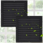 Yaocom 2 Pcs Aluminum Attic Vents 10" X Metal Gable Inch, Black. Fixed Price $34.99.