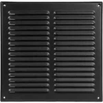 10" X Inch Black Stainless Steel Square Vent Cover - Hvac Louvered Air Re.... Fixed Price $31.39.