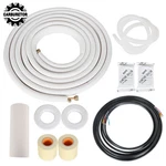 25 Feet White Install Kit For Mini Split Heat Pump Systems 1/4" - 3/8" Dia.. Fixed Price $84.01.