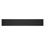 24X4 Modern Vent Cover - Decorative Black Air Standard Linear Slot .... Fixed Price $104.98.