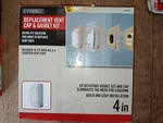 Everbilt 4 In. Replacement Vent Cap And Gasket Kit 596831. Fixed Price $10.40.