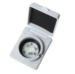 Malxs Shore Power Inlet 125V 30 Amp Rv Adapter Great Replacement For Trailer .... Fixed Price $33.74.