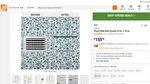 Fittes Luxe DWALL10X10SWH Satin White Recessed Vent 10". Fixed Price $139.99.