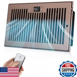 Biowind Quiet 6"X10" Register Booster Fan, 10-SPEED Smart Hvac Vent With Thermos. Fixed Price $94.48.