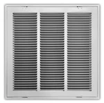 Truaire 190RF25X20 25" 20" Stamped Face Return Grille 542-1264 Cfm. Fixed Price $54.38.