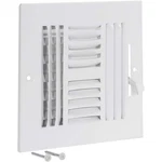 Ez-flo 8 X Inch (duct Opening) Air Vent Cover For Wall In., White. Fixed Price $12.31.