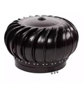 Galvanized Master Flow Wind Turbine Head Black, 12 In.. Fixed Price $49.95.