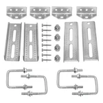8" Boat Trailer Bunk Brackets Galvanized Swivel Top Kit For 1.5".... Fixed Price $48.05.