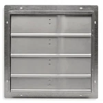 Dayton 2C521 Wall Backdraft Damper, Vertical Mount, 18 In Dia Fan,. Fixed Price $69.30.