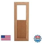 Fdit Cedar Sauna Gable Kit Room Air Grille Wooden Ventilation. Fixed Price $45.17.