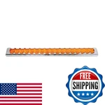 Gg Grand General 76300 Amber/amber Light Bar 20 Spyder 17-LED Clear Pl Bezel. Fixed Price $116.65.