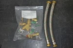 Nexus Valve 1" Coil Pak O2Y100 With (2) Ultraflex Ss Braided Hoses New. Fixed Price $315.00.