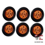 2.5/2-1/2" Round Led Red/light Truck Trailer Side Marker Clearance 6X Amber. Fixed Price $47.77.