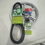 Dial V-belt 4L-650, 11X3/4 Pulley, Cooler Drain Bushing Set. Fixed Price $27.00.