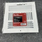 Everbilt White 8 In. X 4-WAY Steel Wall/ceiling Register 6 Count. Fixed Price $59.99.