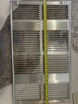 Silver Metal Rectangle Vent Cover 24.75 X14.3 In Hvac Grille. Fixed Price $26.99.