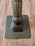 1.5 In. 26-GAUGE Gaf Master Flow Pivot Pipe Boot Flashing Galvanized Brown. Fixed Price $38.99.