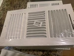 Truaire Ceiling/wall Register White 12" X 06" 103M. Fixed Price $14.99.