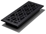 AGH412-BLK Gothic Floor Register, 4X12 Inches, Textured Black. Fixed Price $26.00.
