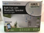 Home Netwerks 7130-18-BT 80 Cfm Bluetooth Speaker Bathroom Fan New Sealed. Fixed Price $88.95.