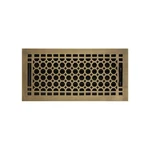 Signature Hardware 929149-6-14 Honeycomb Brass Floor Register 6" X 14" (6-5/8". Fixed Price $63.13.