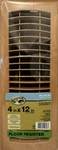 Hampton Bay 4" X 12" Floor Register - High Impact Resin W/adjustable Damper. Fixed Price $19.99.