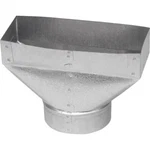 2-1/4X12X6 Imperial Galvanized Universal Register Boot. Fixed Price $14.99.