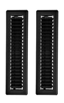 Imperial RG0164 2.25 X 12-INCH Louvered Floor Register, Matte Black, Pack. Fixed Price $25.00.