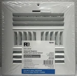 Reliabilt 6" X Steel 4-WAY Sidewall/ceiling Register White #0068181. Fixed Price $11.91.