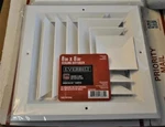 Everbilt 8 In. X Ceiling Diffuser Square 3-WAY Air Deflection Aluminum New. Fixed Price $42.95.
