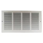 Ceiling/wall Return Air Grille, 24 X 6 Opening, 412CFM, White, Steel,. Fixed Price $21.79.