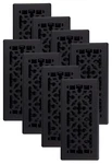 Floor Register 4X10 Inch Gothic Textured Black Pack AGH410-BLK-8 Decor Grates. Fixed Price $179.99.