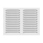 16 X 12" 304 Stainless Steel Vent Cover Air Grille Hvac Louvered Silver. Fixed Price $37.25.