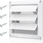 4" Dryer Cover For Exterior Wall Hood Outlet Airflow Vent.... Fixed Price $23.33.
