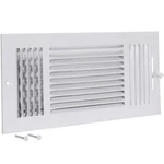 Ez-flo 14 X 6 Inch (duct Opening) Air Vent Cover For In., White. Fixed Price $19.22.
