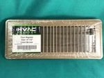 Four Hvac Heater Air Duct Floor Registers Brown Metal 4"X12" New Sealed. Fixed Price $17.99.