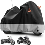 Tokept Trike Motorcycle Cover, Outdoor Waterproof Vehicle With Windproo.... Fixed Price $70.99.