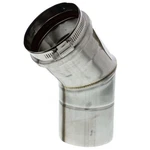 Z-flex Z-vent 3" Single Wall Elbow 2SVEEWCF0345. Fixed Price $100.16.