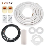 25 Ft 1/4"-3/8" High Quality Install Kit For Mini Split Heat Pump Systems White. Fixed Price $73.35.