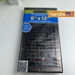 Decor Grates 6"X12" Wall/ceiling Register Vent, Rubbed Bronze, AJL612W-RB. Fixed Price $17.00.