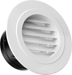 Hon&guan Soffit Vents 4 Inch, Round Exhaust Air Cover With White. Fixed Price $19.99.