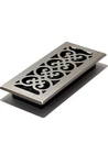 Decor Grates 4" X 10" Brushed Satin Nickel Floor Register SPH410-NKL *8 Pack. Fixed Price $115.00.