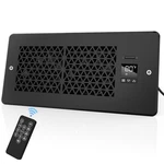Matulsa Register Booster Fan For 4" X 10" Holes Remote Control - Black. Fixed Price $47.84.