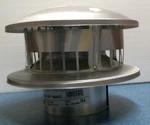 Selkirk 4" Round Aluminum Gas Vent Top (12591) Fs. Fixed Price $26.00.