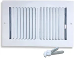14 X 6 Inch (duct Opening) White (two-way), Glacier. Fixed Price $30.02.