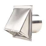 4 In. Round Wall Vent. Fixed Price $41.28.