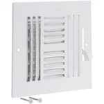 Ez-flo 6 X Inch (duct Opening) Air Vent Cover For Wall In., White. Fixed Price $14.99.