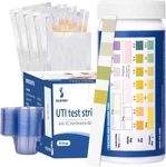 4-IN-1 Uti Test Strips, 50CT Full Panel Urinary Tract Infection Kit At Home. Fixed Price $16.79.